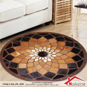 فرش تکه دوزی چرم 164168989