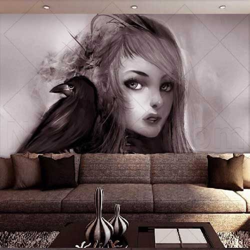معرفی مدل کاغذ دیواری پوستری سه بعدی